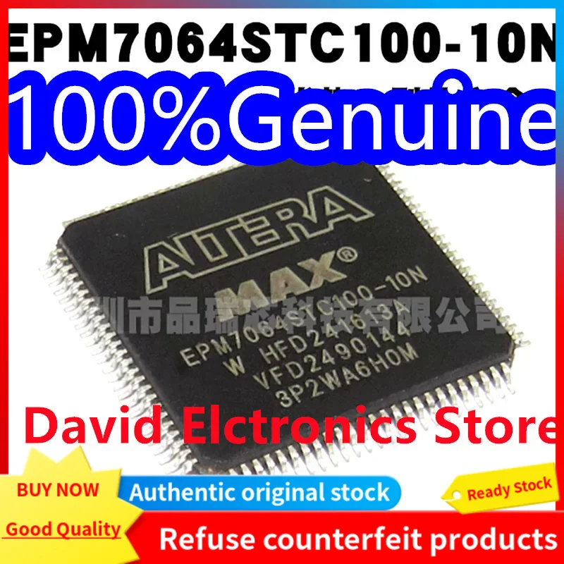 5PCS New Original EPM7064STC100-10N Package TQFP100 CPLD Complex Programmable Logic Chip
5PCS New Original EPM7064STC100-10N Package TQFP100 CPLD Complex Programmable Logic Chip