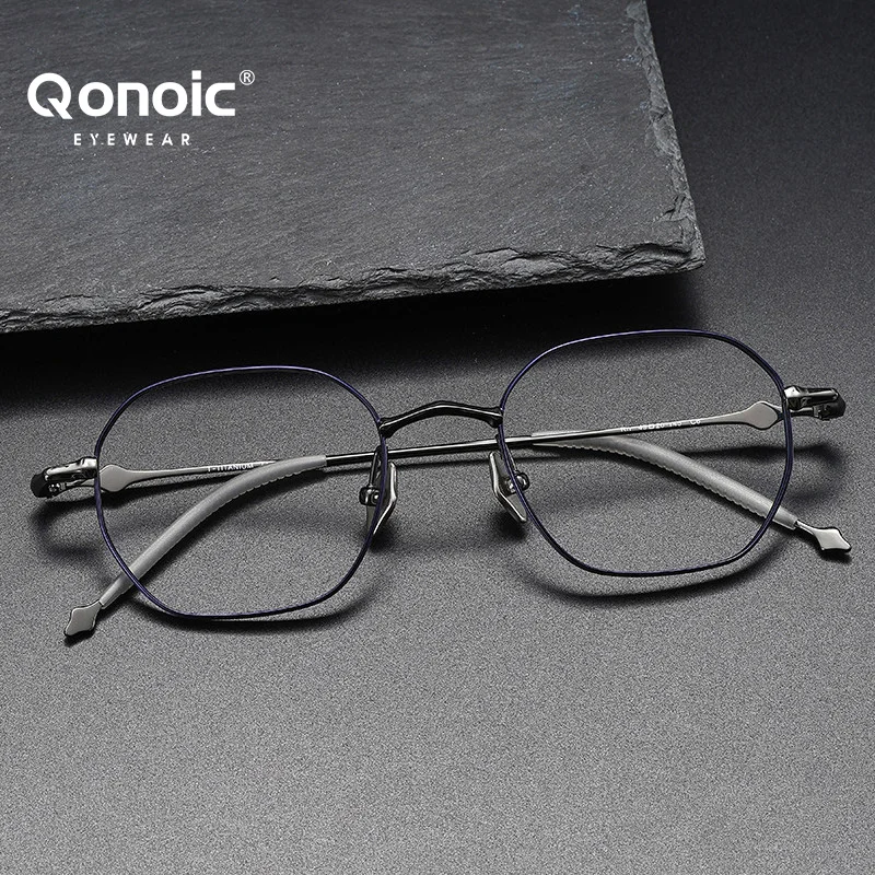 QONOIC Pure Titanium Glasses Frame Fashion Round Frame Classic Myopia Frame Ultra Light-weighted Glasses Frame Men Eyewear
QONOIC Pure Titanium Glasses Frame Fashion Round Frame Classic Myopia Frame Ultra Light-weighted Glasses Frame Men Eyewear