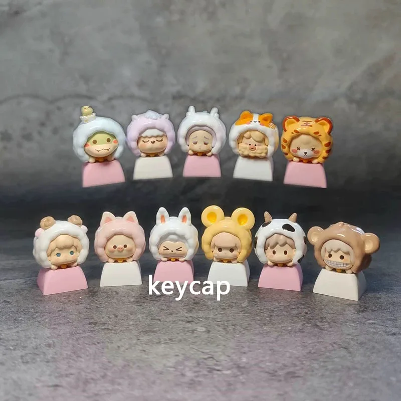 Cartoon Anime Three Dimensional Personality Keycaps Animal Pink Gifts Customized R4 ESC Cross Axis Mechanical Keyboard Keycaps
Cartoon Anime Three Dimensional Personality Keycaps Animal Pink Gifts Customized R4 ESC Cross Axis Mechanical Keyboard Keycaps