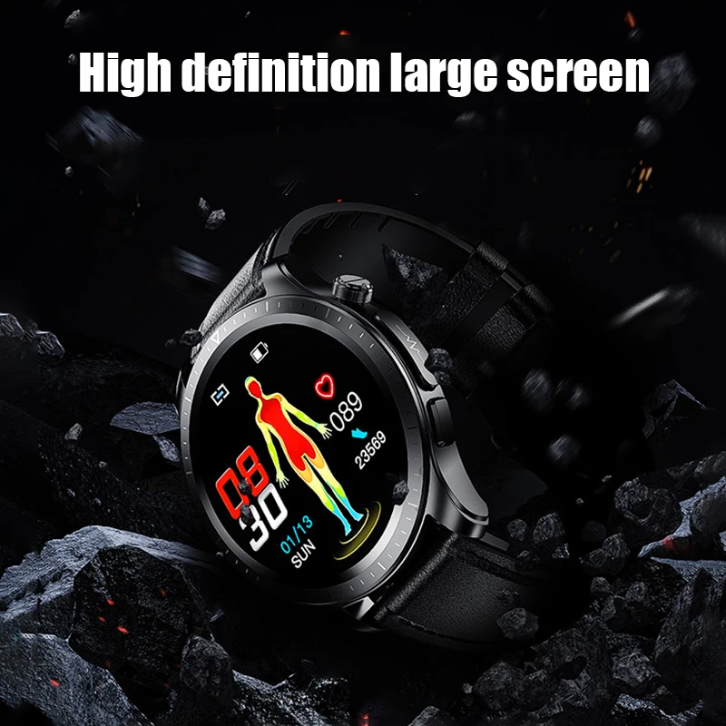 New E420 Smartwatch Temperature, Heart Rate, Electrocardiogram Monitoring Information Push Sports Watch Bracelet Distribution
New E420 Smartwatch Temperature, Heart Rate, Electrocardiogram Monitoring Information Push Sports Watch Bracelet Distribution