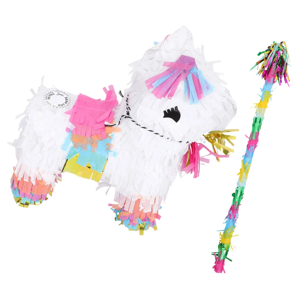 1 Set of Alpaca Pinata Soccer Ball Pinata for Birthday Party with Stick Party Supply
1 Set of Alpaca Pinata Soccer Ball Pinata for Birthday Party with Stick Party Supply