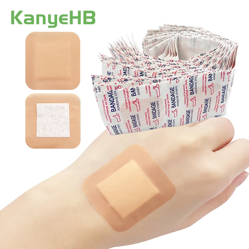 100Pcs Square Adhesive Bandages First Aid Sterile Medical Breathable Woundplast Antibacterial Dressing Disposable Plaster A1584
100Pcs Square Adhesive Bandages First Aid Sterile Medical Breathable Woundplast Antibacterial Dressing Disposable Plaster A1584