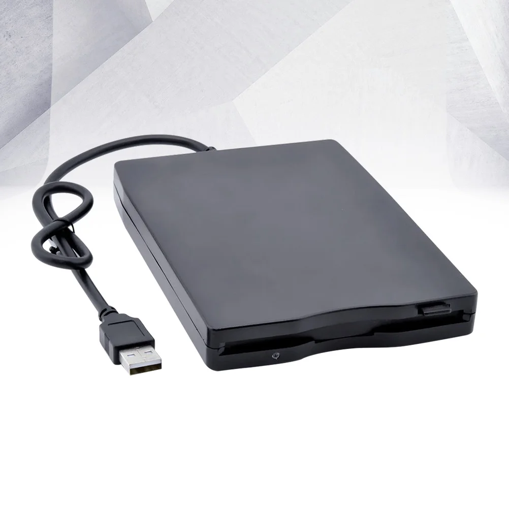

Laptop External diskette Drive Portable USB 20 Floppy Disk High Data Transfer Driver for window window Win7 (Black)