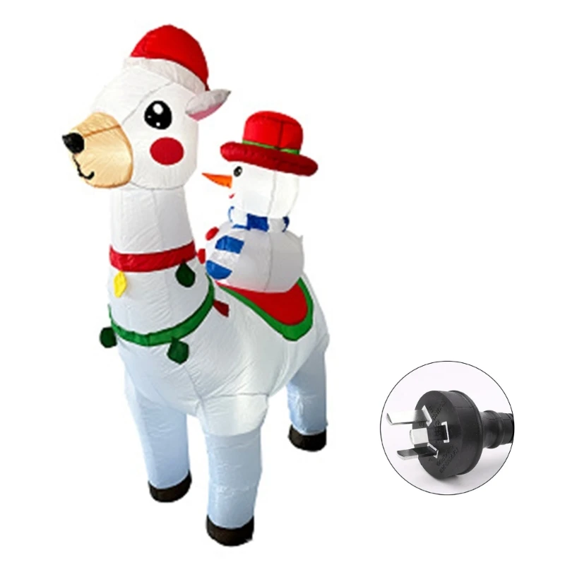Christmas Reindeer Decoration Blow-up Snowman Shape Lawn Decorations Big Snowman
Christmas Reindeer Decoration Blow-up Snowman Shape Lawn Decorations Big Snowman