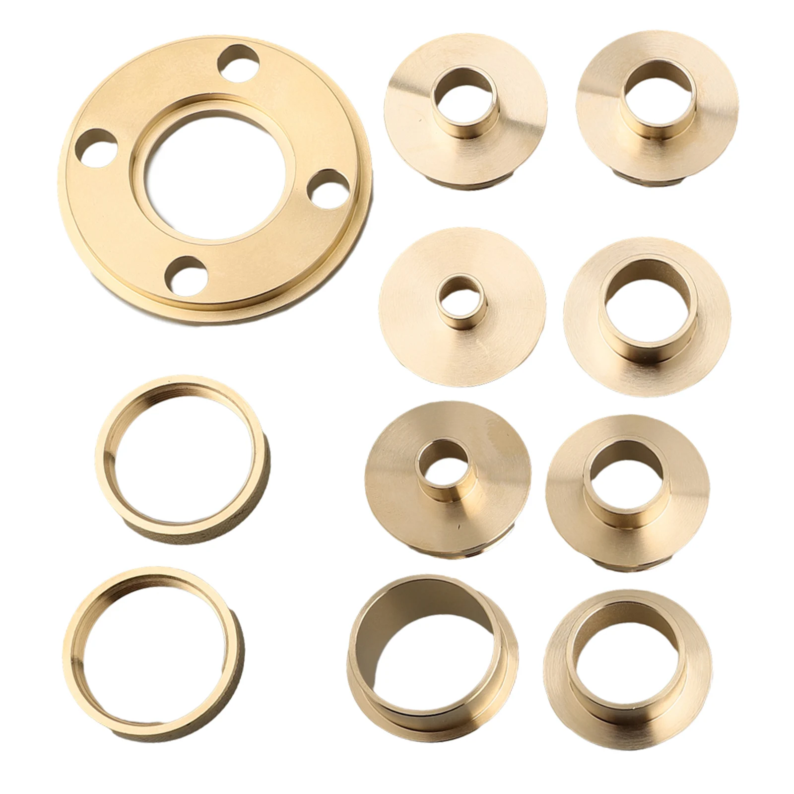 11Pcs/Set Brass Template Router Guides Kit With Lock Nut Adapter Router Accessory Woodwork Tool Machine Wood Trimmer Accessories
11Pcs/Set Brass Template Router Guides Kit With Lock Nut Adapter Router Accessory Woodwork Tool Machine Wood Trimmer Accessories