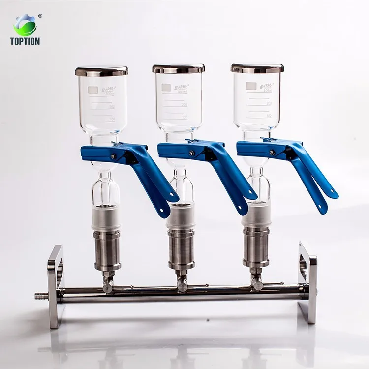 FG-3 Lab glass buchner filter vacuum filtration apparatus for filtering 
FG-3 Lab glass buchner filter vacuum filtration apparatus for filtering
