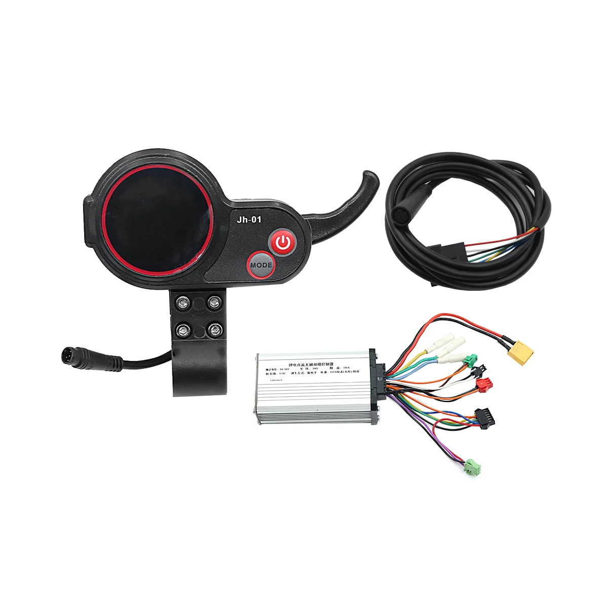 JH-01 Meter Dashboard LCD Display 6PIN+48V 20A Brushless Controller Without Hall for Electric Scooter E Bike Accessories
JH-01 Meter Dashboard LCD Display 6PIN+48V 20A Brushless Controller Without Hall for Electric Scooter E Bike Accessories