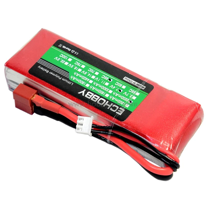 7.4V 2S 2200mAh 65C LiPO Battery T plug for RC Drone Model Airplane Racing Boat Model Truck 
7.4V 2S 2200mAh 65C LiPO Battery T plug for RC Drone Model Airplane Racing Boat Model Truck