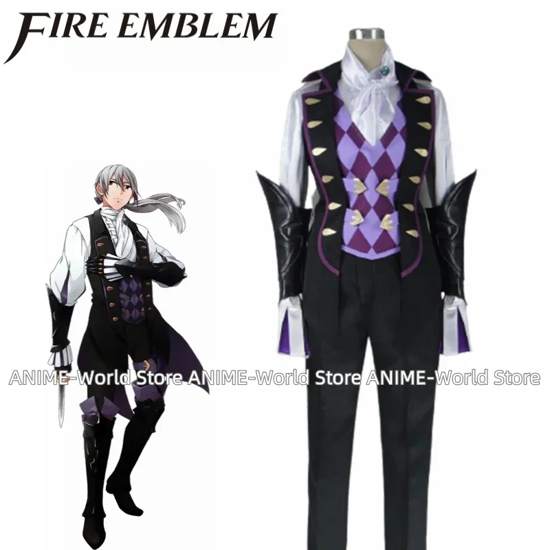 

Игровая эмблема огня Fates Fire Emblem If Jakob Косплей Костюм на заказ любого размера