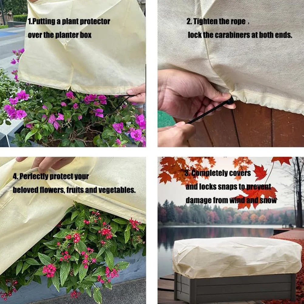 Optimal Plant Protection with For Rectangular Plant Box Frost Protection Cover Shield Plants from the Elements
Optimal Plant Protection with For Rectangular Plant Box Frost Protection Cover Shield Plants from the Elements