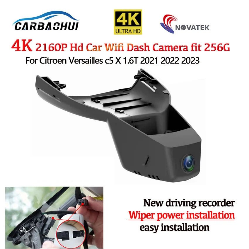 4K HD 2160P Plug and play Car DVR Video Recorder Dash Cam Camera For Citroen Versailles c5 X 1.6T 2021 2022 2023 HD high quality
4K HD 2160P Plug and play Car DVR Video Recorder Dash Cam Camera For Citroen Versailles c5 X 1.6T 2021 2022 2023 HD high quality