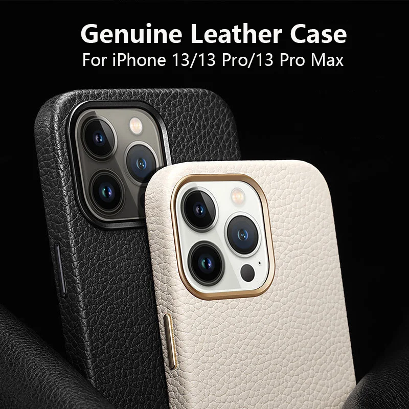 Genuine Leather Case For iPhone 13 Pro Max Classic Business Magnetic Charging Real Skin Back Cover For iPhone 13 Pro White Color
Genuine Leather Case For iPhone 13 Pro Max Classic Business Magnetic Charging Real Skin Back Cover For iPhone 13 Pro White Color