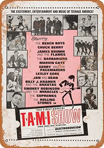Metal Sign - 1964 1st Annual Teenage Awards Music Show - Vintage Look Wall Decor for Cafe Bar Pub Home Beer Decoration Crafts 
Metal Sign - 1964 1st Annual Teenage Awards Music Show - Vintage Look Wall Decor for Cafe Bar Pub Home Beer Decoration Crafts