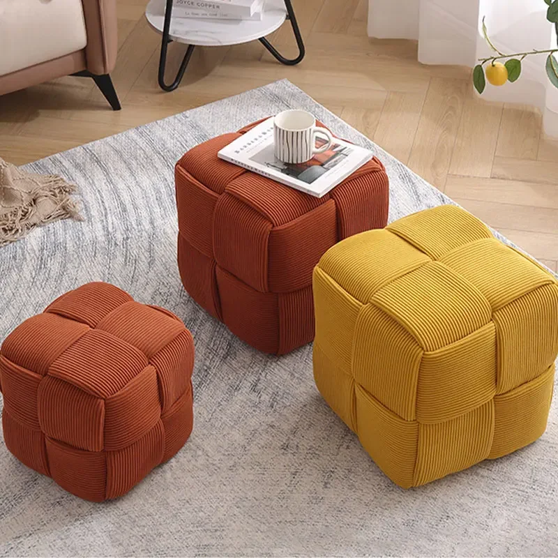 Square Stool Household Creative Vintage Cloth Tea Table Sofa Footstool Change Shoe Bench for Entrance Hall Furniture Ottoman
Square Stool Household Creative Vintage Cloth Tea Table Sofa Footstool Change Shoe Bench for Entrance Hall Furniture Ottoman