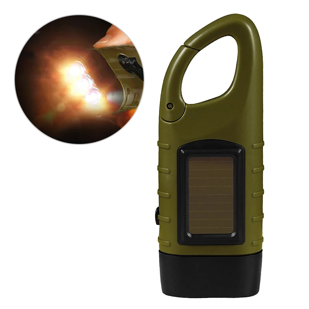 Hand Crank Photovoltaic Rechargeable Flashlight LED Emergency Dynamo Torch Flashlight w Clip for Camping Outdoor Climbing Hiking
Hand Crank Photovoltaic Rechargeable Flashlight LED Emergency Dynamo Torch Flashlight w Clip for Camping Outdoor Climbing Hiking