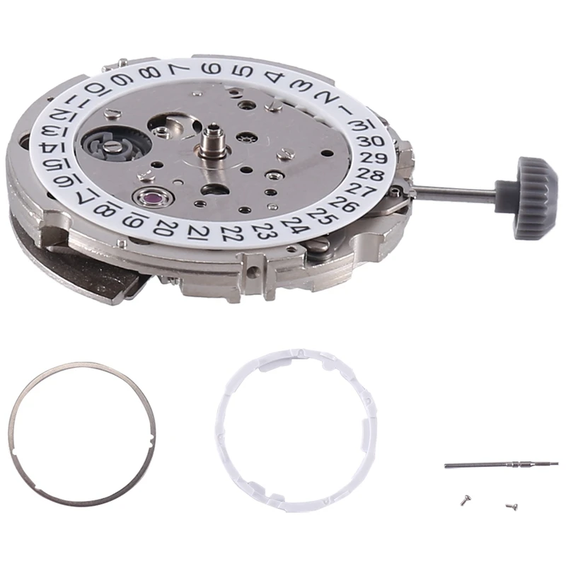 1 Piece 21 Jewels Automatic Mechanical 3 O'clock High-Precision Movement 8215 Watch Movement Silver Metal
1 Piece 21 Jewels Automatic Mechanical 3 O'clock High-Precision Movement 8215 Watch Movement Silver Metal