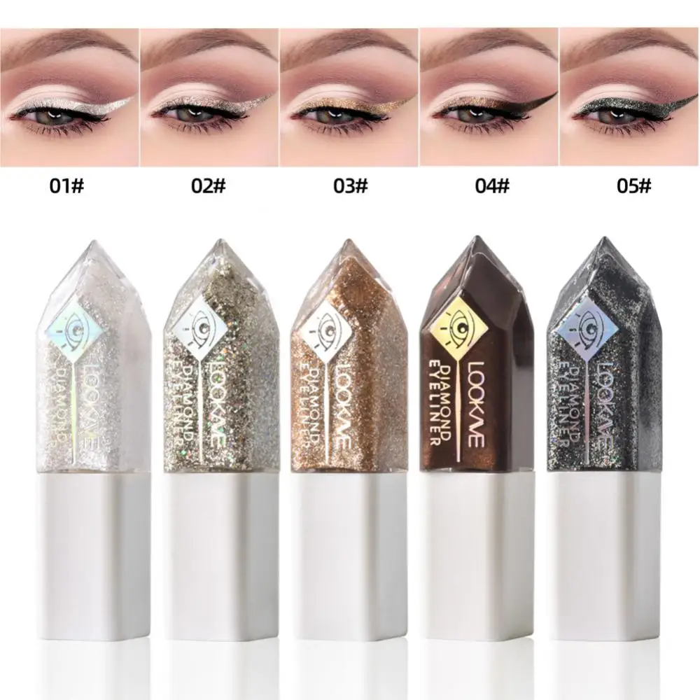 Diamond Eye Liner Pencil Monochrome Smooth Mini Fine Brush Eyeliner Shine Liquid Pearlescent Color Makeup Korean Cosmetics Tools
Diamond Eye Liner Pencil Monochrome Smooth Mini Fine Brush Eyeliner Shine Liquid Pearlescent Color Makeup Korean Cosmetics Tools