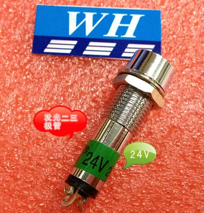 10 шт. оригинальная новинка Φ-испускает два-три-полюс DC24V Φ Индикатор 24V Φ DC24
10 шт. оригинальная новинка Φ-испускает два-три-полюс DC24V Φ Индикатор 24V Φ DC24