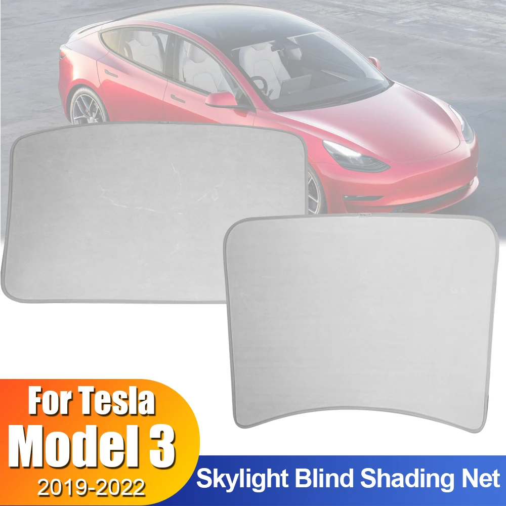 

Обновленные солнцезащитные очки, передняя, задняя, Солнцезащитная крыша, лобовое стекло, фотовспышка, затеняющая сетка для Tesla Model 3 2019-2022