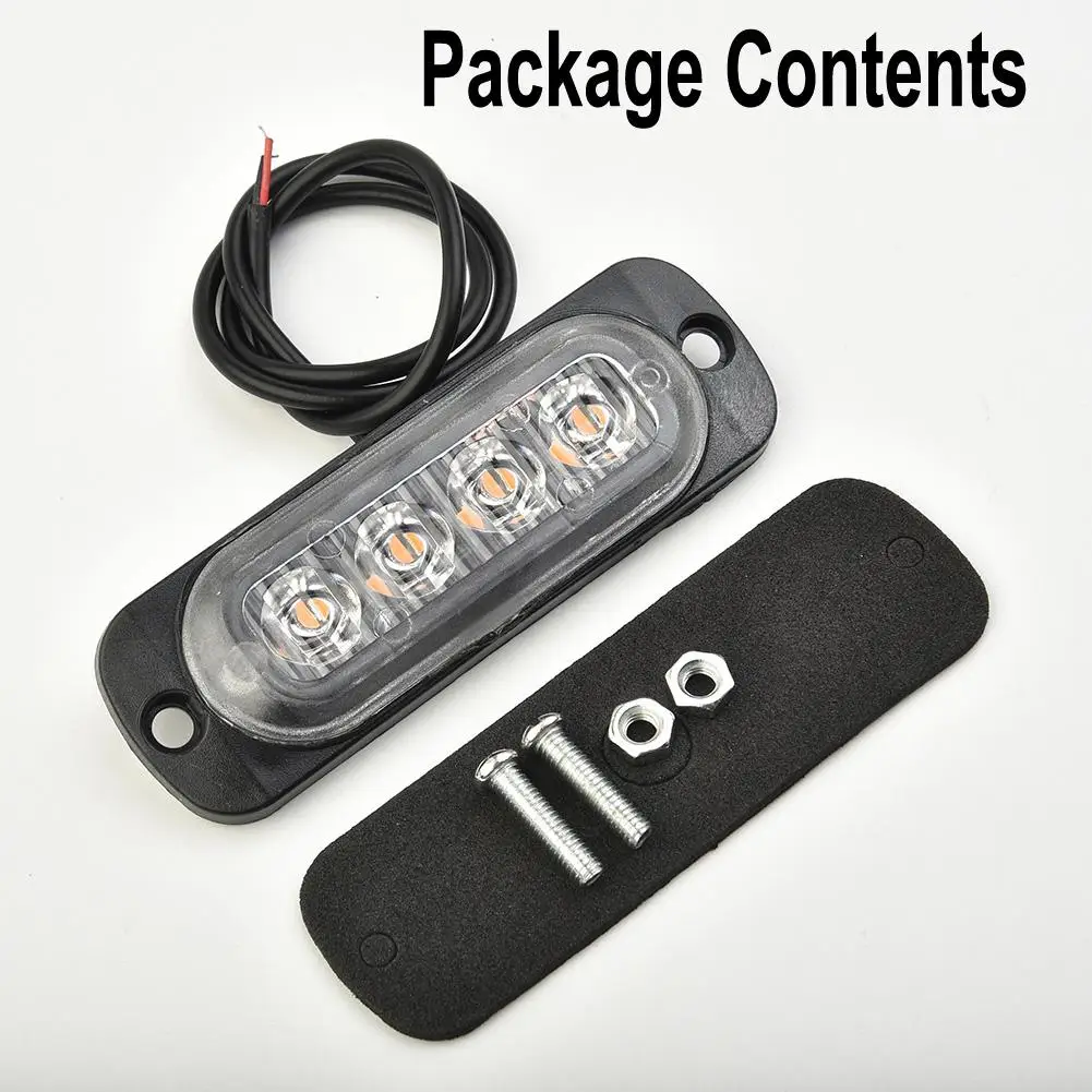1pc Fog Light Lamp Car Urgent Light 12-24V 12W 4LED Yellow Truck Van Bar Off-Road Car Urgent Warning High Quality Lighting Part
1pc Fog Light Lamp Car Urgent Light 12-24V 12W 4LED Yellow Truck Van Bar Off-Road Car Urgent Warning High Quality Lighting Part