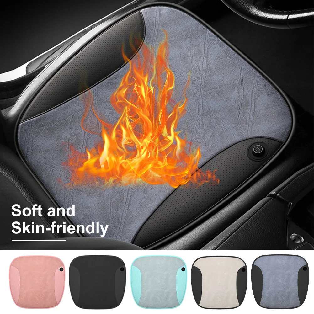 Car Heated Seat Cushion Winter Warm Seat Pad 12W Thermostate Heating Cushion USB Heated Seat Cover Pads For Sedans SUVs Trucks
Car Heated Seat Cushion Winter Warm Seat Pad 12W Thermostate Heating Cushion USB Heated Seat Cover Pads For Sedans SUVs Trucks