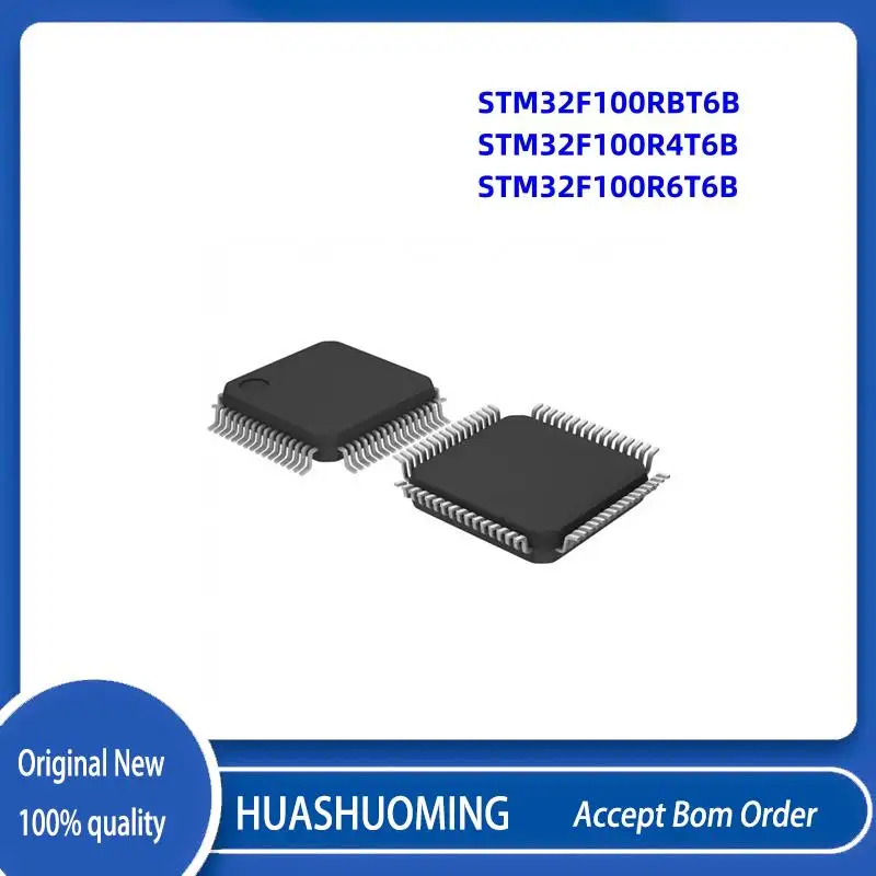 5Pcs/Lot STM32F100RBT6B STM32F100R4T6B STM32F100R6T6B S BT6B STM32F100R 4T6B 6T6B LQFP64
5Pcs/Lot STM32F100RBT6B STM32F100R4T6B STM32F100R6T6B S BT6B STM32F100R 4T6B 6T6B LQFP64
