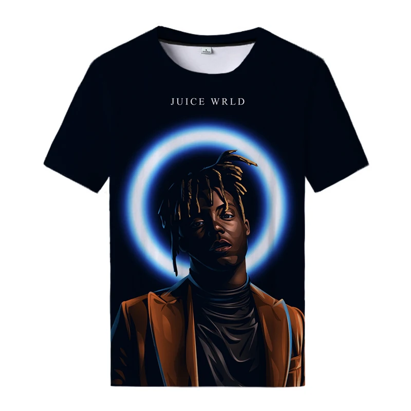 Rapper Juice Wrld 3D Print Summer Men's Round Neck T-shirt Sleeve Oversized Casual T Shirts Fashion Tee Polyester Fiber Material
Rapper Juice Wrld 3D Print Summer Men's Round Neck T-shirt Sleeve Oversized Casual T Shirts Fashion Tee Polyester Fiber Material