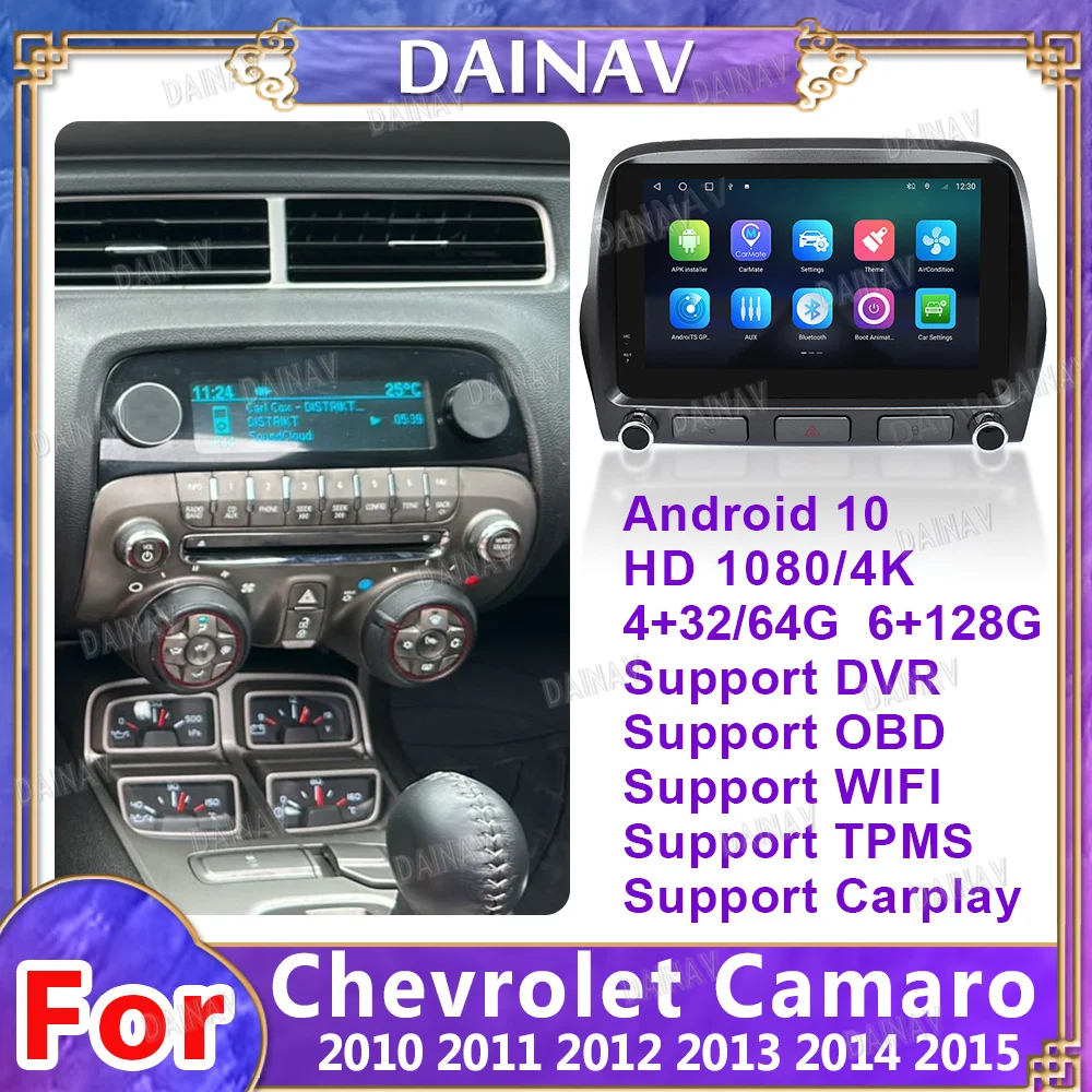 12.3" LCD Display Smart Speedometer For Chevrolet Camaro 09-15 Digital Cluster Car Radio HUD Head Up Virtual Cockpit Dashboard
12.3" LCD Display Smart Speedometer For Chevrolet Camaro 09-15 Digital Cluster Car Radio HUD Head Up Virtual Cockpit Dashboard
