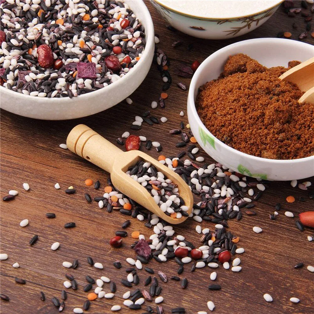 10X Wooden Tea Scoops Small Little Mini Scoop Salt Sugar Coffee Spoon Kitchen Tool Cooking Kitchen Spoon Delicate Accessories
10X Wooden Tea Scoops Small Little Mini Scoop Salt Sugar Coffee Spoon Kitchen Tool Cooking Kitchen Spoon Delicate Accessories