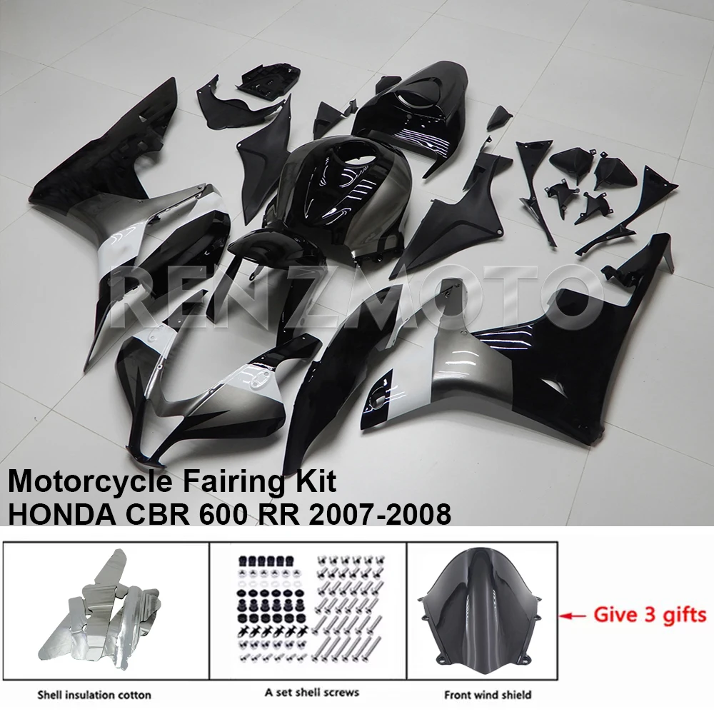 

Motorcycle Fairing Set Body Kit Plastic For HONDA CBR600 RR CBR600RR 2007-2008 Accessories Injection Bodywork H0607-103A