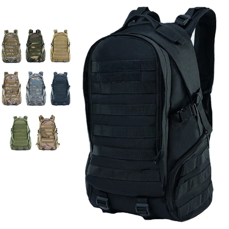 

Outdoor Sport Camping Hiking Trekking Bags 27L Large Capacity Men Army Equipment Tactical Backpacks Military Hunting Molle Pack