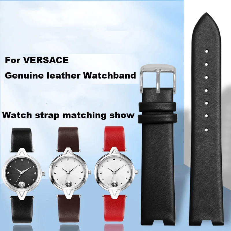 High quality Genuine leather watch strap is suitable for VERSACE SCI080016/SCI070016 female V-notch bracelet 18mm
High quality Genuine leather watch strap is suitable for VERSACE SCI080016/SCI070016 female V-notch bracelet 18mm