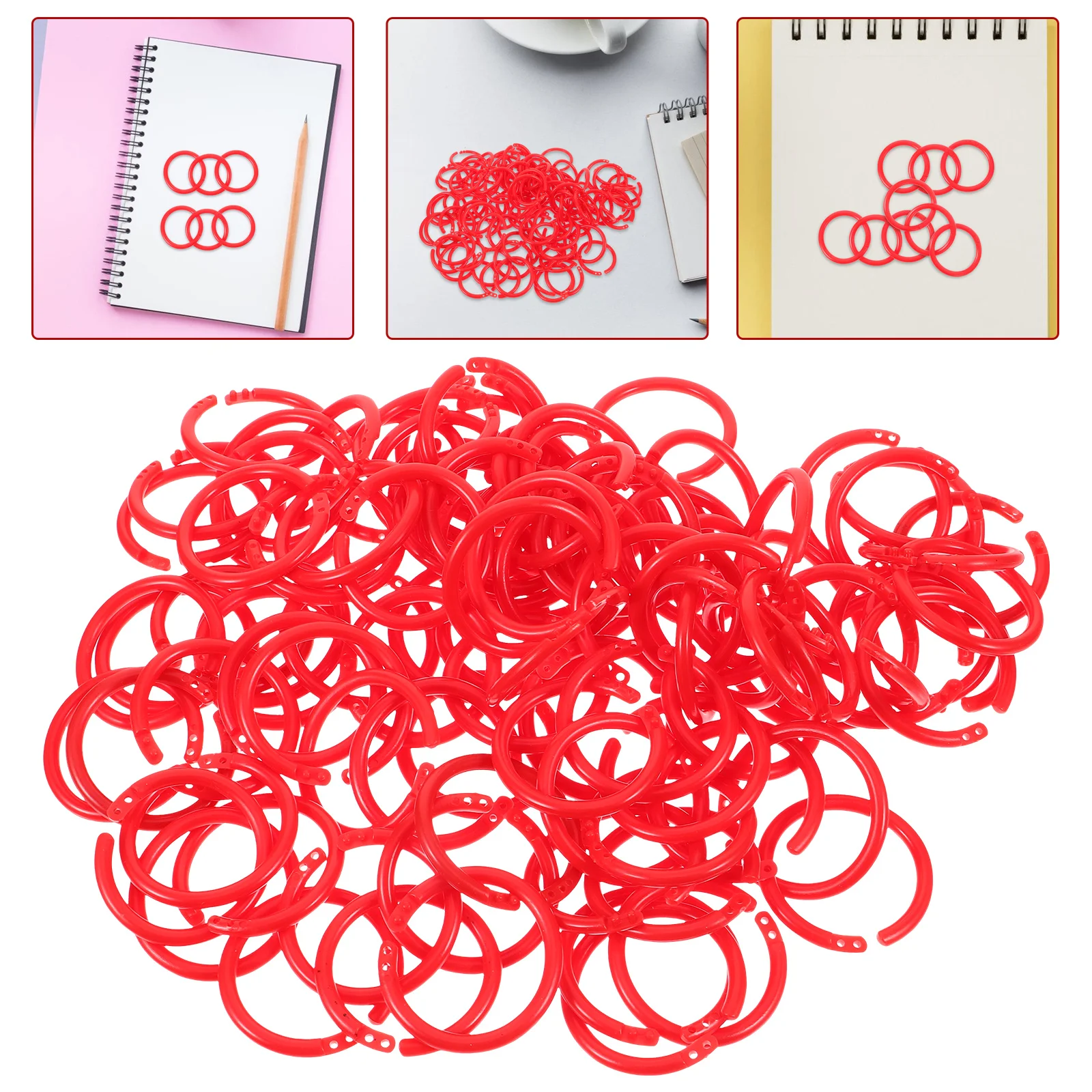 Plastic Loose Leaf Rings Flexible Book Binder Ring Scrapbook Photo Album Diy Binding Rings Diy Keychain Rings Index Card
Plastic Loose Leaf Rings Flexible Book Binder Ring Scrapbook Photo Album Diy Binding Rings Diy Keychain Rings Index Card