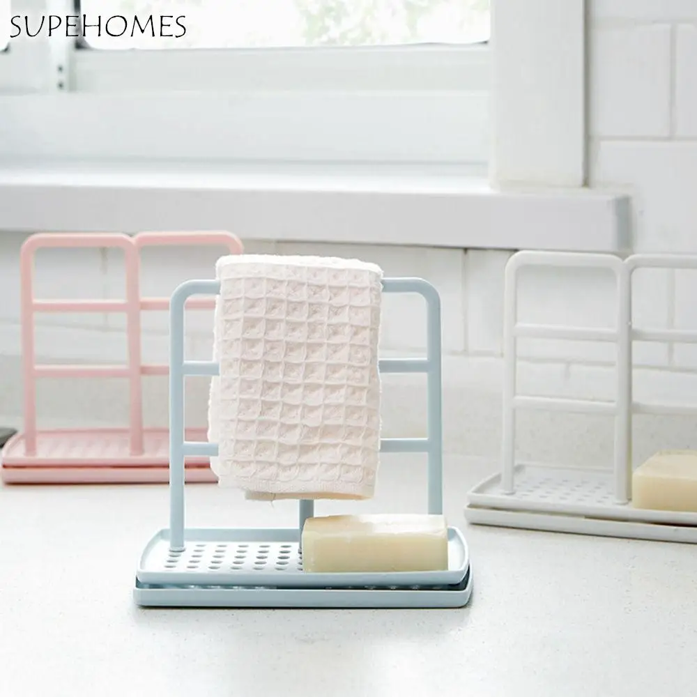 Plastic Sink Drain Rack Creative Multi-function with Removable Tray Drying Holder Rag Rack For Kitchen
Plastic Sink Drain Rack Creative Multi-function with Removable Tray Drying Holder Rag Rack For Kitchen