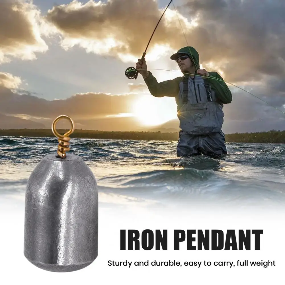 20Pcs Metal Fishing Sinkers Useful Long-Lasting High Strength Fishing Supplies Lead Weights Sinkers Fishing Fall Sinkers
20Pcs Metal Fishing Sinkers Useful Long-Lasting High Strength Fishing Supplies Lead Weights Sinkers Fishing Fall Sinkers