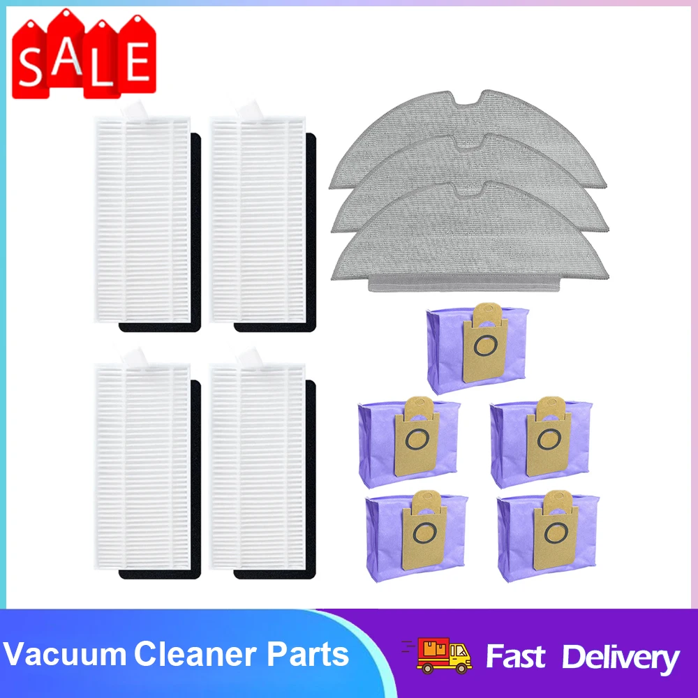 Filters For Eufy RoboVac L35 Hybrid+ LR30 Hybrid+ Robot Vacuum Cleaner Spare Parts Replacement Mopping Cloth Rag Dust Bags Set
Filters For Eufy RoboVac L35 Hybrid+ LR30 Hybrid+ Robot Vacuum Cleaner Spare Parts Replacement Mopping Cloth Rag Dust Bags Set