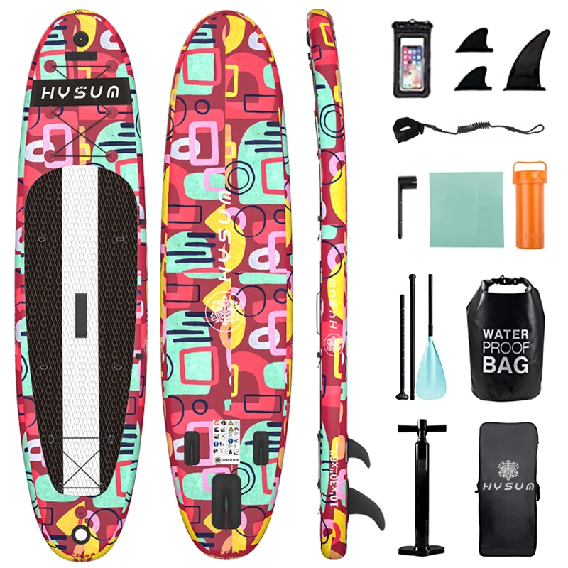 Inflatable Swimming Board Double Layer Sup Surfboards Leash Portable Sap Pad Deck Paddle Surf Board For Water Sports For Surfing
Inflatable Swimming Board Double Layer Sup Surfboards Leash Portable Sap Pad Deck Paddle Surf Board For Water Sports For Surfing