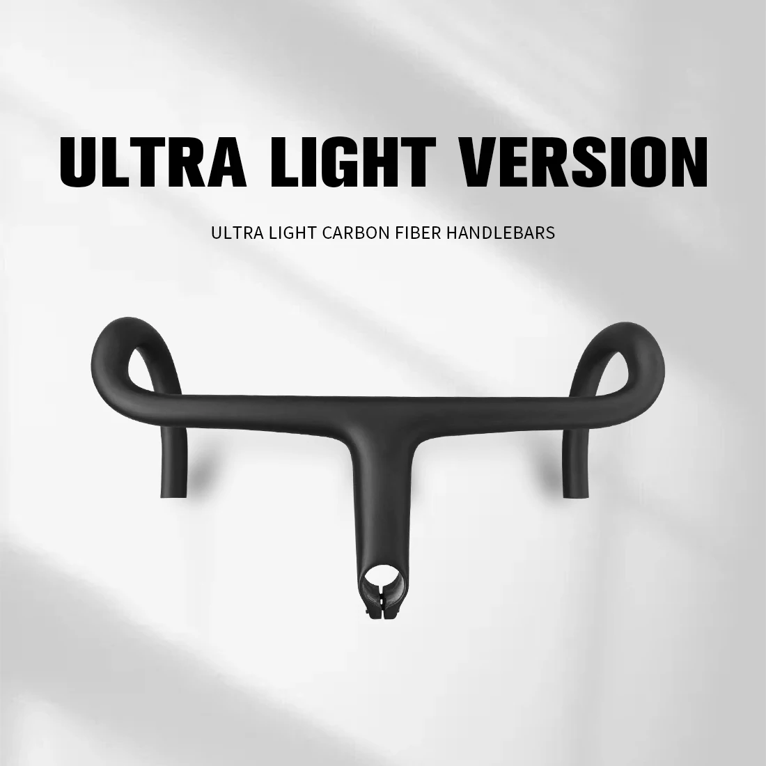 280g Ultralight Integrated Carbon Road Handlebar Bent Bar Cycling Bike Bicycles Handlebar Parts Accessories 28.6mm Matte Black
280g Ultralight Integrated Carbon Road Handlebar Bent Bar Cycling Bike Bicycles Handlebar Parts Accessories 28.6mm Matte Black