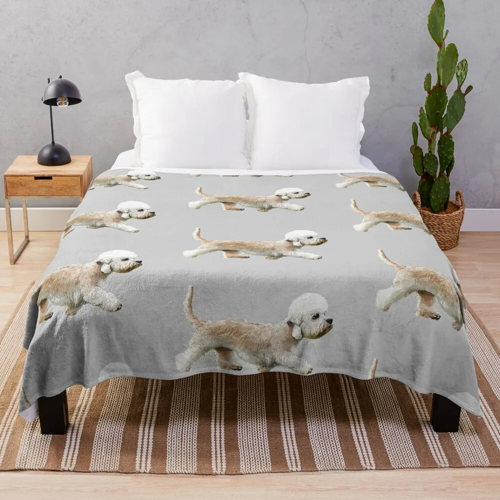 Dandie Dinmont terrier Throw Blanket Decorative Throw funny gift Cute Plaid halloween Blankets
Dandie Dinmont terrier Throw Blanket Decorative Throw funny gift Cute Plaid halloween Blankets