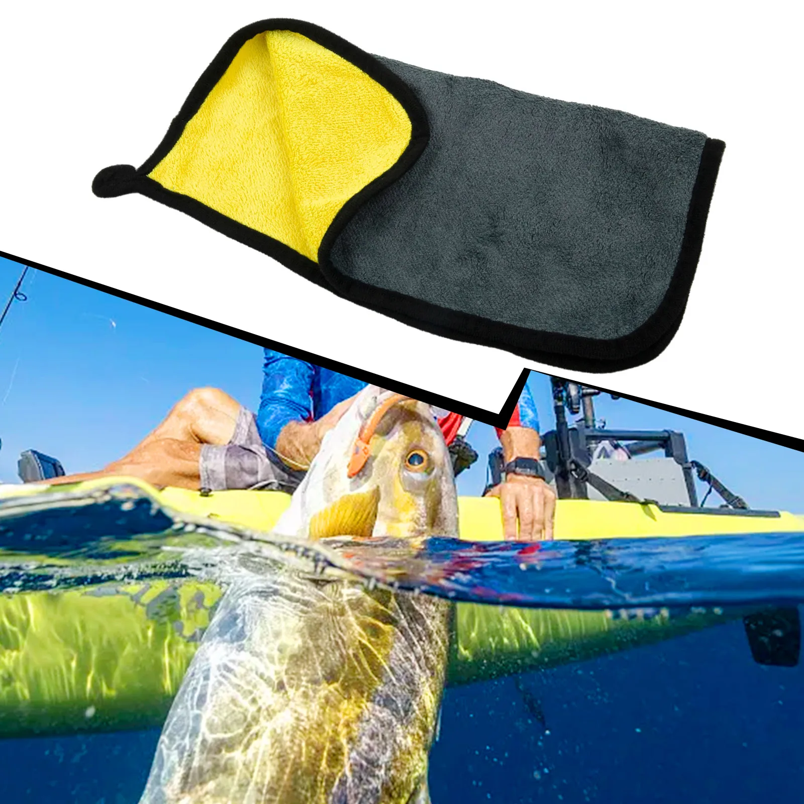 Fishing Towel Thickening Non-Stick Absorbent Outdoors Sports Wipe Hands Soft Towel Fishing Accessories Equipment
Fishing Towel Thickening Non-Stick Absorbent Outdoors Sports Wipe Hands Soft Towel Fishing Accessories Equipment
