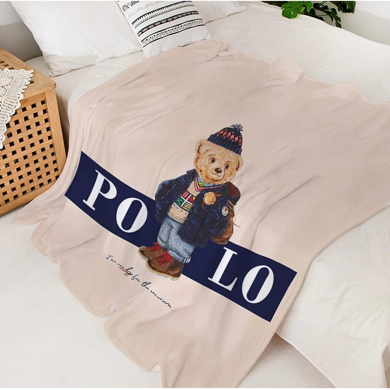 Nap Blanket Sofa Winter Polo Bear Microfiber Bedding Warm Bed Fleece Camping Custom Decorative Fluffy Soft Blanket King Size
Nap Blanket Sofa Winter Polo Bear Microfiber Bedding Warm Bed Fleece Camping Custom Decorative Fluffy Soft Blanket King Size