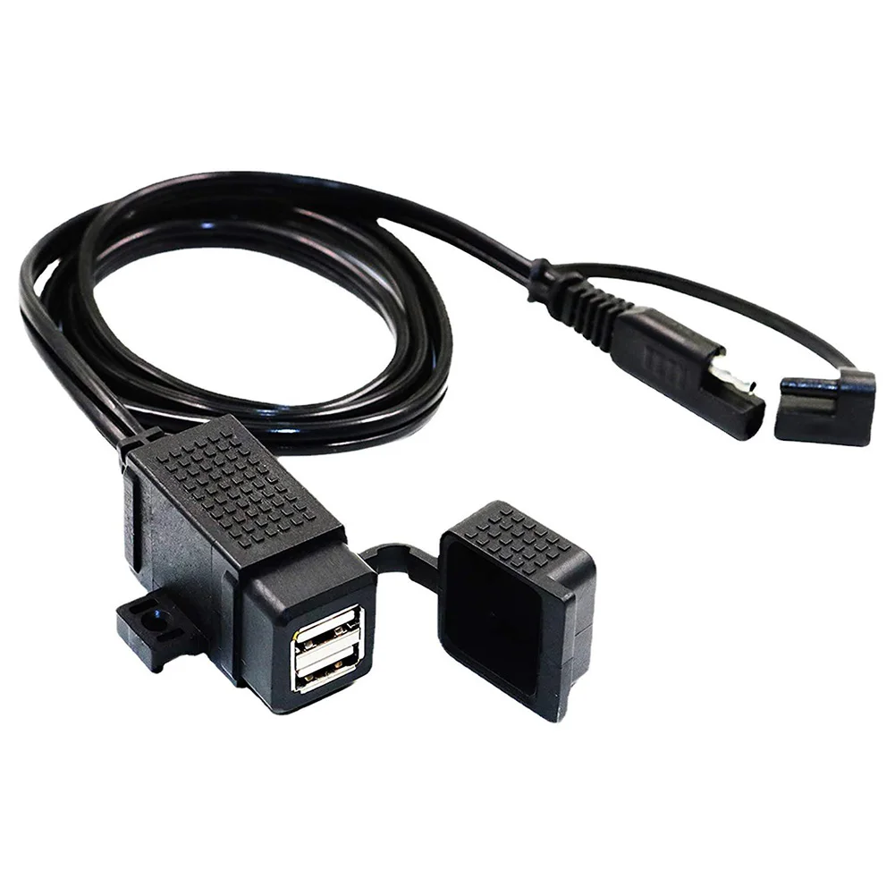 Водонепроницаемый Мотоцикл SAE к USB зарядный кабель адаптер USB зарядное устройство с двумя портами Быстрая зарядка для телефона GPS камеры
Водонепроницаемый Мотоцикл SAE к USB зарядный кабель адаптер USB зарядное устройство с двумя портами Быстрая зарядка для телефона GPS камеры