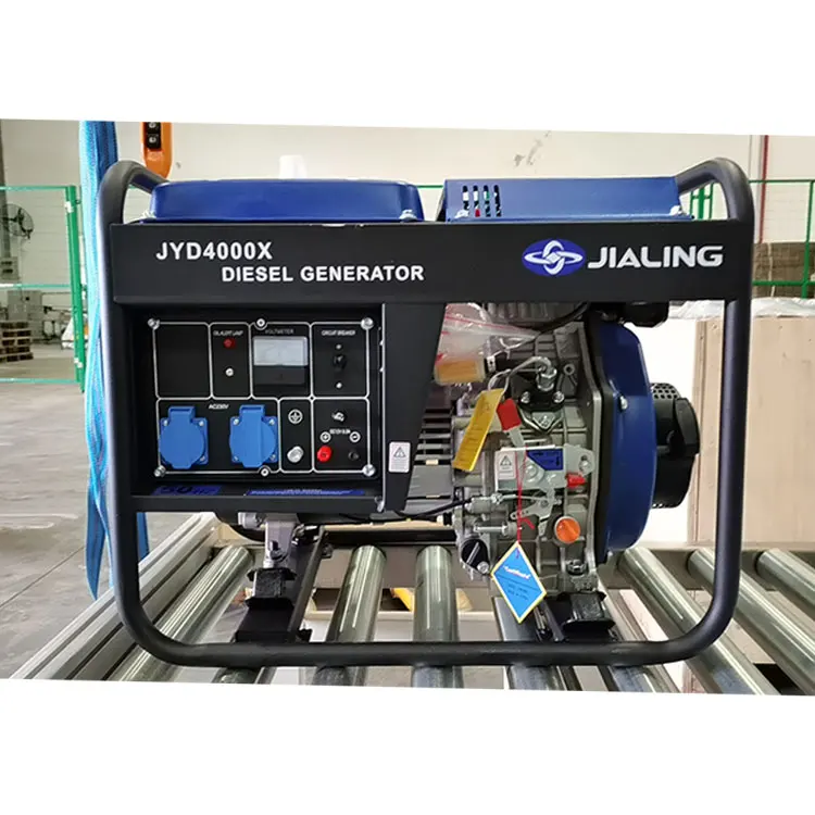 Air cooled 3.3KVA 220V welding current welding generator machine 
Air cooled 3.3KVA 220V welding current welding generator machine