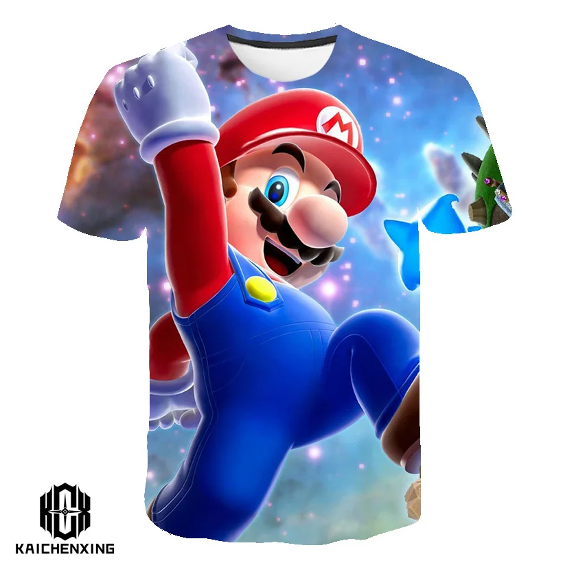 2023 Year Summer Mario Fashion T-Shirts Children Cartoon Game Kids Leisure Super Mario Tops 3D Print T Shirt Cool Clothes
2023 Year Summer Mario Fashion T-Shirts Children Cartoon Game Kids Leisure Super Mario Tops 3D Print T Shirt Cool Clothes