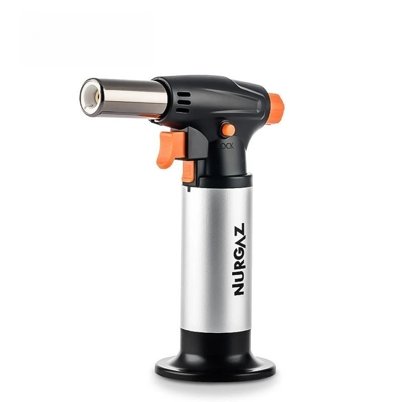 Metal Windproof Outdoor Kitchen Gun Burning Baking Ignition Igniter Straight Punch Portable Welding Jet Butane Gas Flamethrower
Metal Windproof Outdoor Kitchen Gun Burning Baking Ignition Igniter Straight Punch Portable Welding Jet Butane Gas Flamethrower