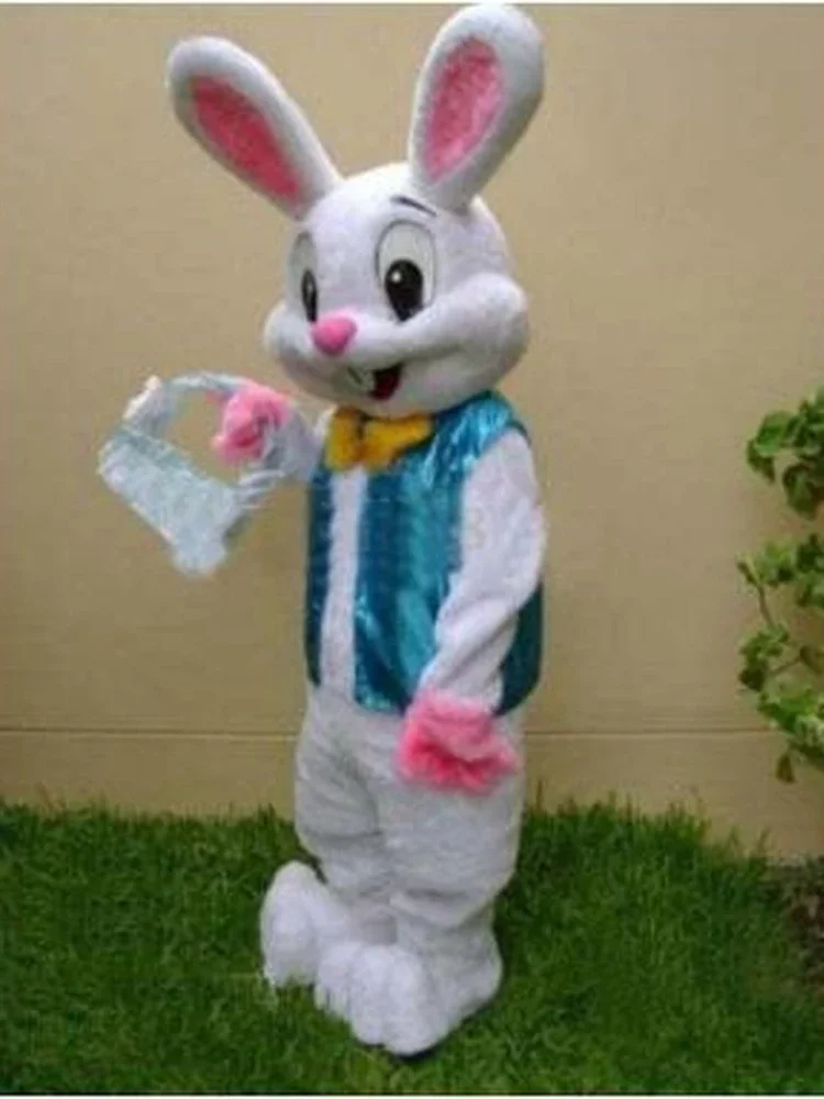 

Easter bunny mascot costume Bugs Rabbit Hare fancy dress clothing Animated characters for part and Holiday celebrations