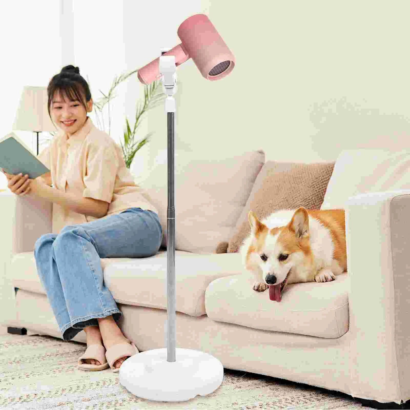 Dog Pet Hair Dryer Stand Adjustable Hair Dryer Holder Hands-Free Hair Blower Stand With Clamp Flexible Arm Clamp
Dog Pet Hair Dryer Stand Adjustable Hair Dryer Holder Hands-Free Hair Blower Stand With Clamp Flexible Arm Clamp