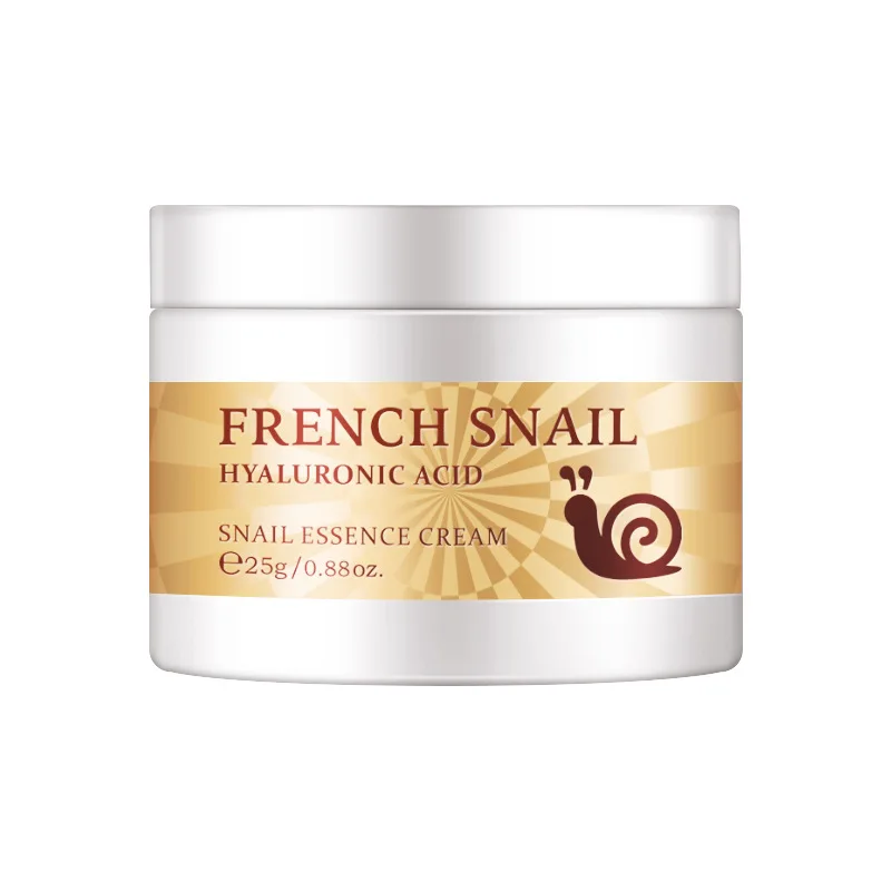 

10pcs LAIKOU Snail Face Cream Hyaluronic Acid Moisturizing ​Nourish Skin Cream Collagen Nourishing Serum Day Cream for Face 25g