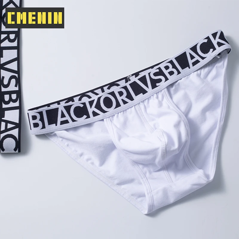 

CMENIN New Brand Cotton Sexy Man Underwear Brief Men Underpants Quick Dry Innerwear Gay Panties Jockstrap Men Briefs Mens PR6202