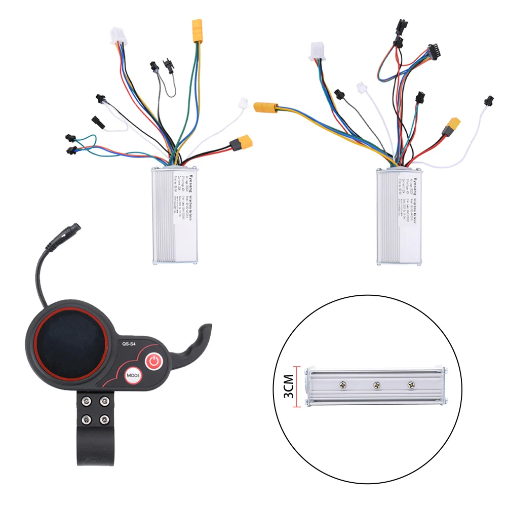 Electric Scooter Dual Drive Controller QS-S4 6 Pins LCD Display Throttle For 8 9 10 8x10xE-scooterAccessories
Electric Scooter Dual Drive Controller QS-S4 6 Pins LCD Display Throttle For 8 9 10 8x10xE-scooterAccessories